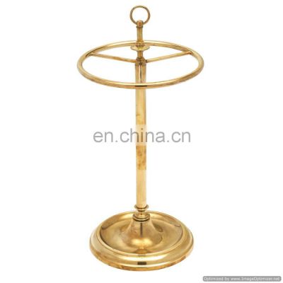 gold plated umbrella stand