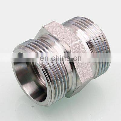 China supplier quality QHH3737 G straight fitting carbon steel hydraulic pipe fitting