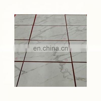 Natural Marble laminated on Porcelain tiles