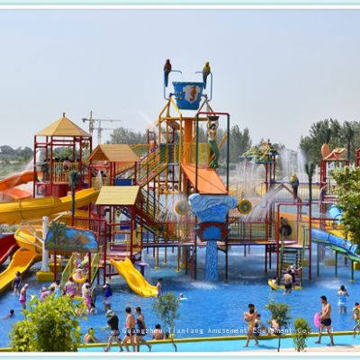 Water park large-scale water village customized production and installation