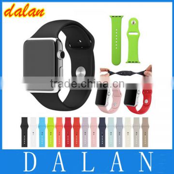 high quality rubber strap For Apple Watch Band Silicone Sport 38mm 42