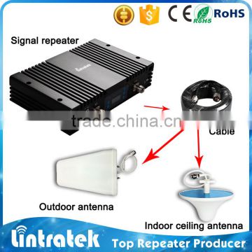 70dbi GSM/WCDMA/LTE, Wide band 900/2100/2600mhz , mobile signal tri-band repeater