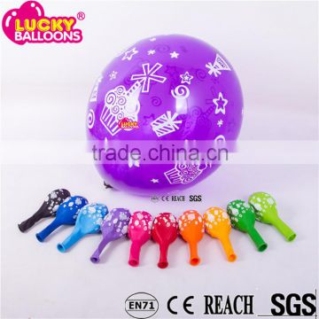 High quality hot sale rubber material balloons party decoration