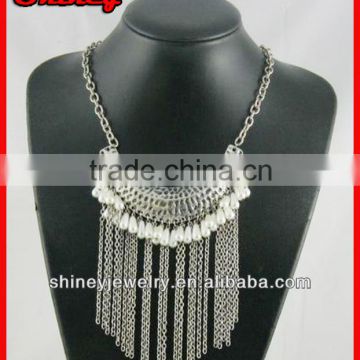 2014 cheap hot healthy alloy tassel necklace