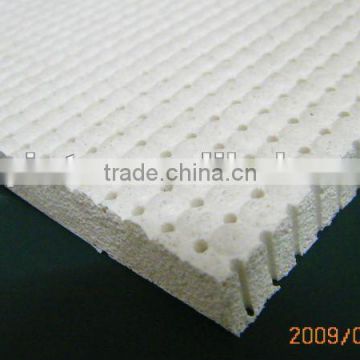 Perforated silicone foam sheet
