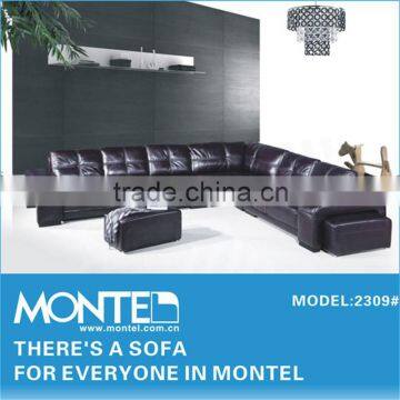 2016 China modern style leather sofa material