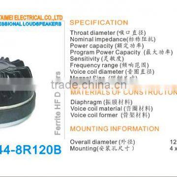 44.4mm professional loudspeaker,stage speaker