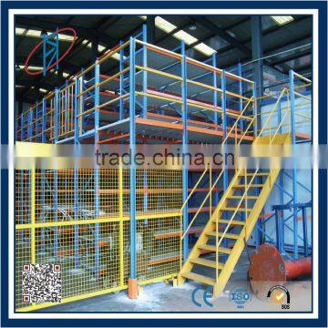 2016 new trendy products heavy duty warehouse mezzanine folding steel pallet rack