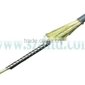 China cable manufacturers Round Tight-buffered Armored Fiber Optic Cable