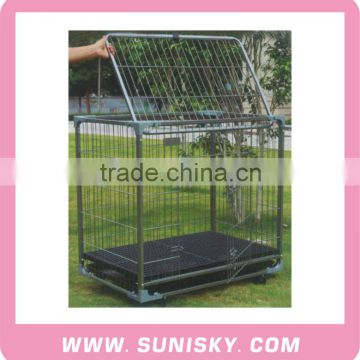 Steel tube Pet Cage for large dogs