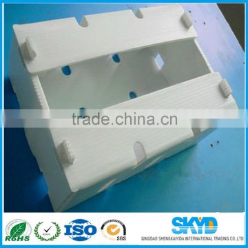 stackable moving crates corrugated plastic box for fruits and vegetables