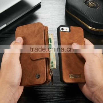 Top Quality New Arrival Leather Wallet Phone Case For Iphone 5/5s