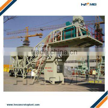 mobile batching plant with high efficiency 50 cubic meter per hour