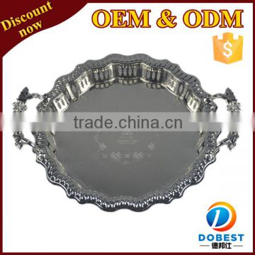 silver serving trays T130S