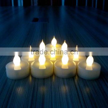 changing multicolor battery operated cute tea light led candles