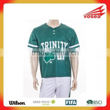 New Fashion 2015 Product Custom Baseball Jersey With High Quality Baseball jersey