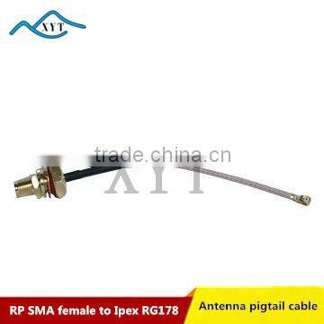 Factory Price RP SMA femlae to Ipex RG178/RG316 electric wire line