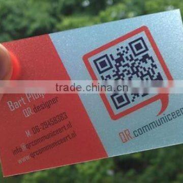 High quality plastic pvc business card printing