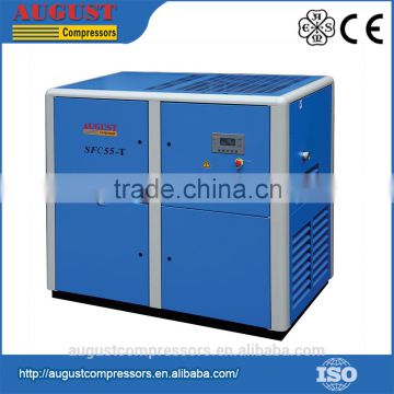 SFC55-TA 55KW/75HP AUGUST Screw Compressor 50Hp With Air Dryer