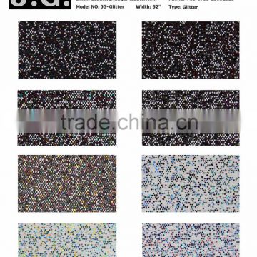 PU synthetic Glitter paper for shoes, bags, and etc