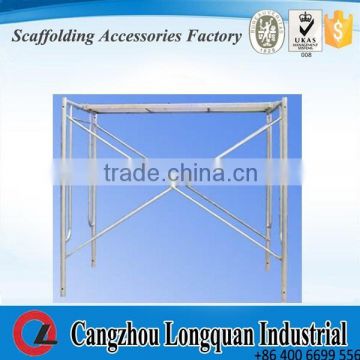 Galvanized Hot Dipped Galvanized Painted Walk Through Frame Scaffold, Door Frame