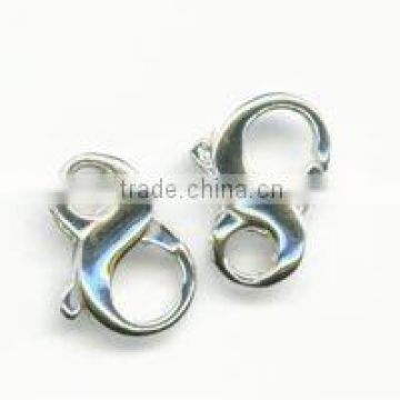 13mm sterling silver lobster claw clasp