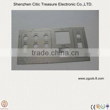 Stainless steel nameplate / flat machine nameplate