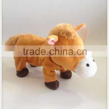 singing and dancing horse animated plush toy horse
