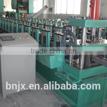 hydraulic cutting metal upright rack cold rolled roll forming producing machine