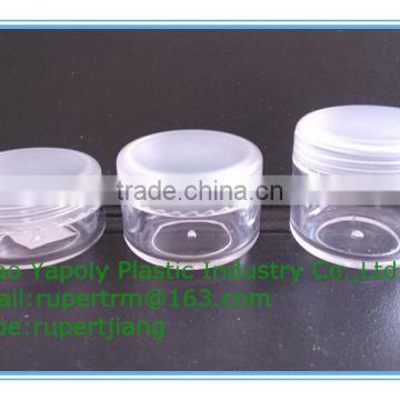 PS cosmetic jars for cosmetic packaging