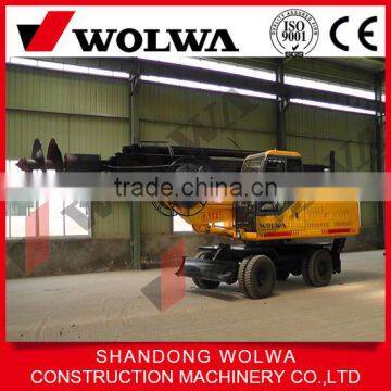 Hot sale GNLW360 wheel rotary drilling rig