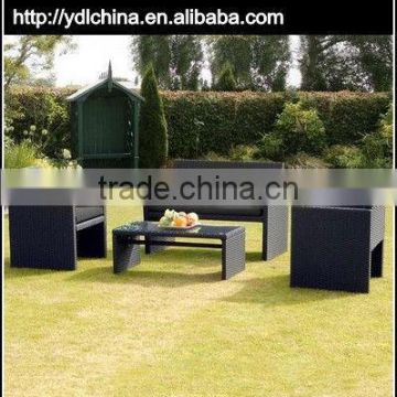 factory direct sale wholesale custom make outdoor PE rattan wicker KD sofa set