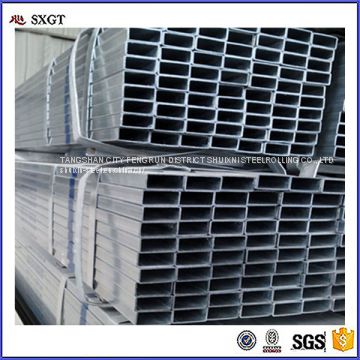 Made in China AISI cold rolled rectangle tube 50mm galvanized steel pipe Construction Structure