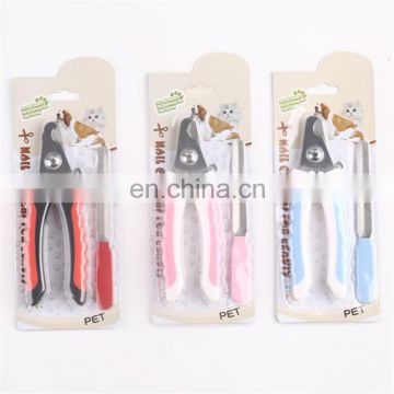 New arrived cleaning and grooming cat and dog cheap pet nail clipper with safety guard