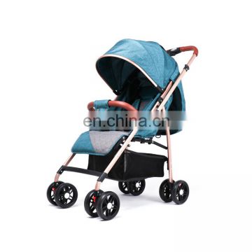 cheap factory price aluminum frame travel baby stroller baby prams set for sale