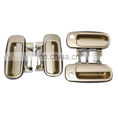 New Beige Exterior Outside Door Handle Front Rear Set 4 For 92-96 Toyota Camry