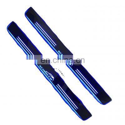 Led Door Sill Plate Strip for volkswagen scirocco dynamic sequential style step light door decoration step