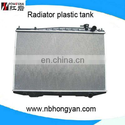 auto radiator with plastic tank, OEM:21410-09G11/73P00