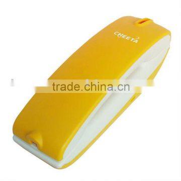 Yellow Color Mini Telephone For Home