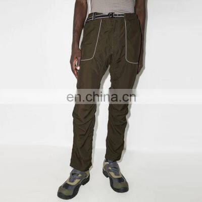 Mens outdoor new design Polyester Pant Wholesale spring autumn blank windproof casual pant