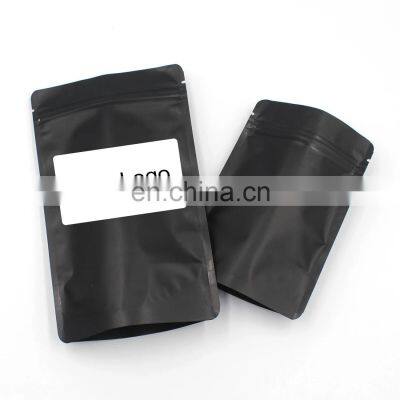 4*5 4*6 Fashioned Black Color Zipper Bag Custom Packaging Bag For 3.5g Zip Lock Bag With Logo