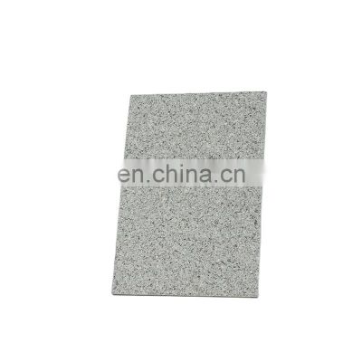 18mm wholesale heat absorbing surface slotted tongue groove fire retardant indoor Single color UV coating fiber cement boards
