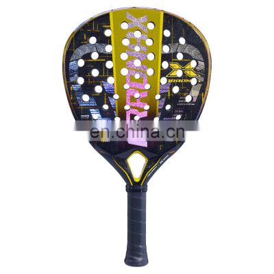 2024 Arronax High Quality 12K 18K Carbon Custom Diamond Shape Head paddle de Padel Tennis Racket