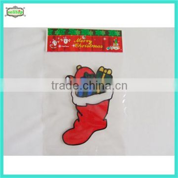 Red shoes wholeasle christmas window sticker