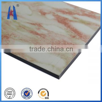 marble aluminum plastic sandwich composite panel,heat resistant wall panel