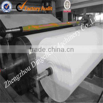 Paper Mill Facility Dingchen 2880mm Good Quality Tissue Paper Machine