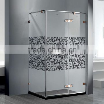 Rectangular Tempered Glass Shower Room with Shower Tray(C-1617)