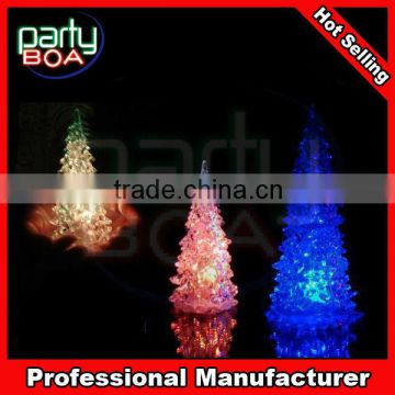 acrylic led christmas decorations tree