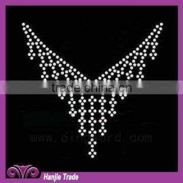 Wholesale Sweater Collar Crystal Transfer