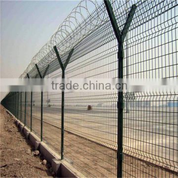 wrought iron mesh fence for airport made in anping